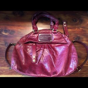 Marc by Marc Jacobs Red Leather Cross Body Bag